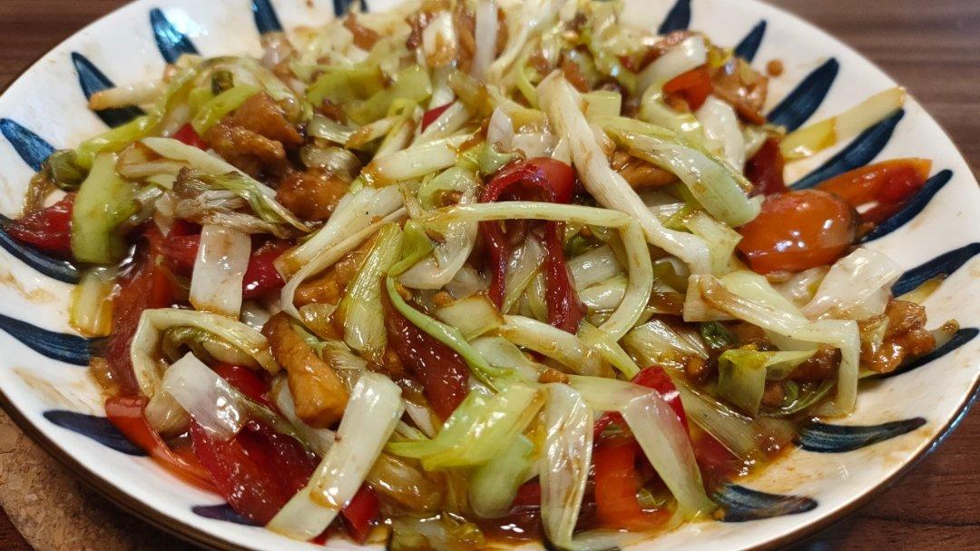 最好吃的韭黄炒肉