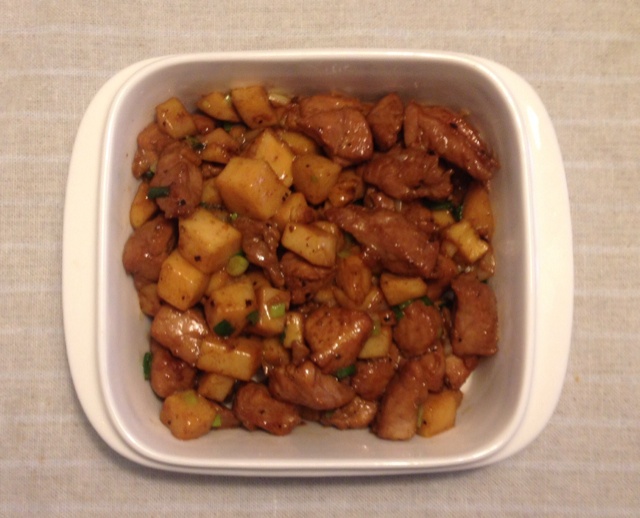 黑椒杏鲍菇牛肉粒