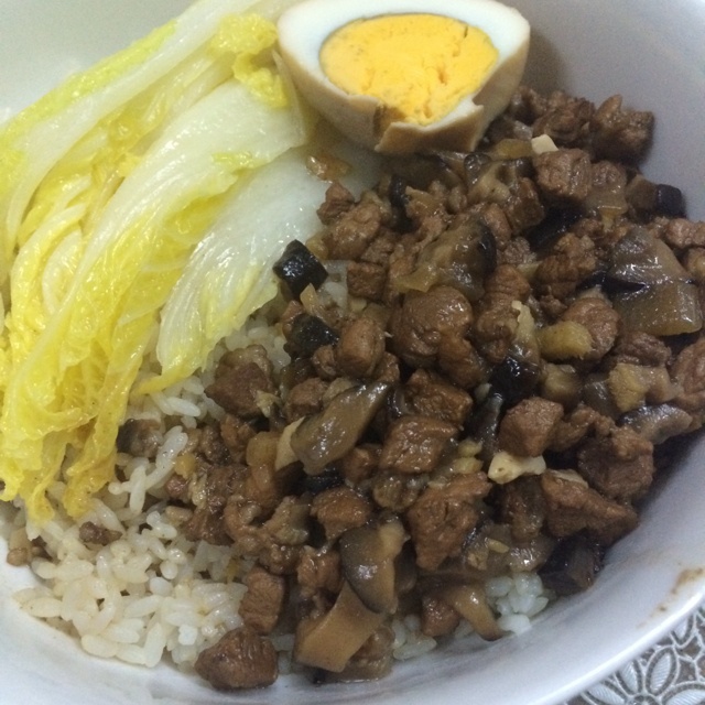 台式卤肉饭
