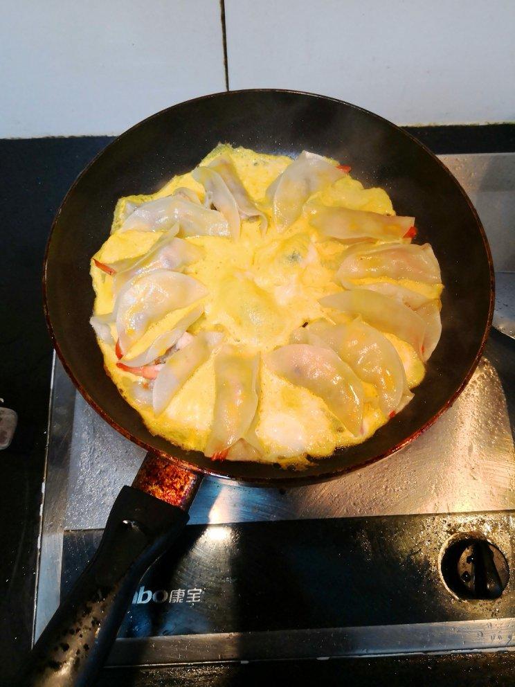 小羽私厨之抱蛋鲜虾煎饺