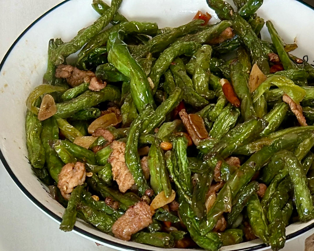 家庭版干煸豆角