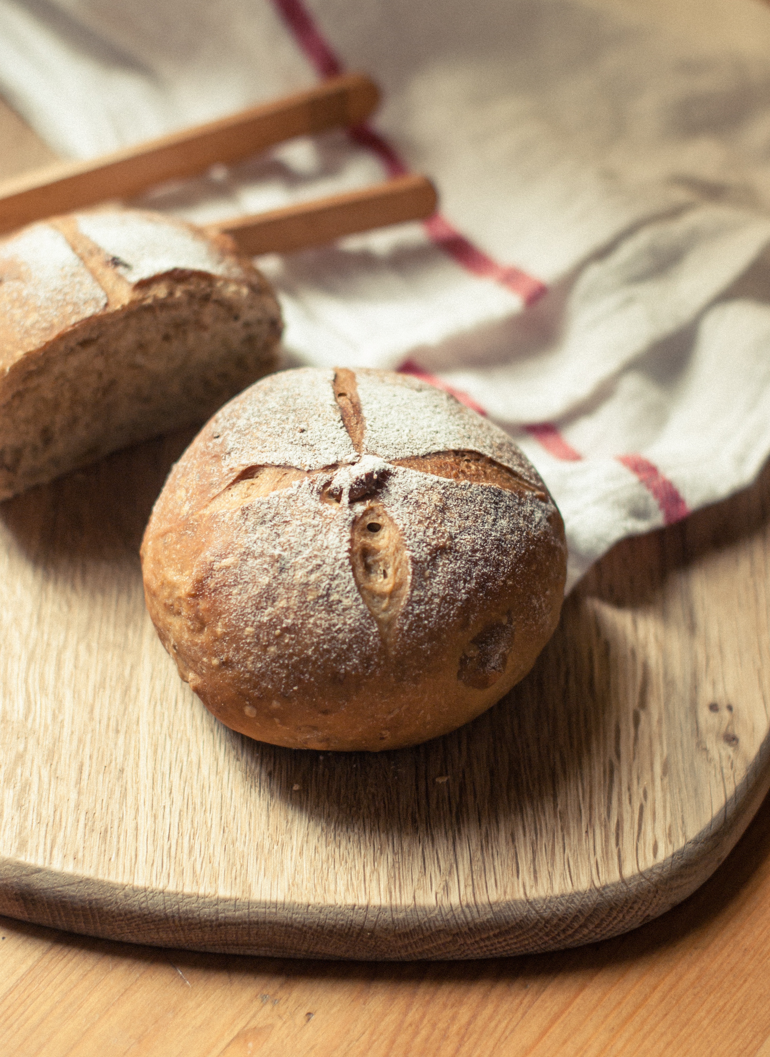 咖啡果仁面包（冷藏发酵法）