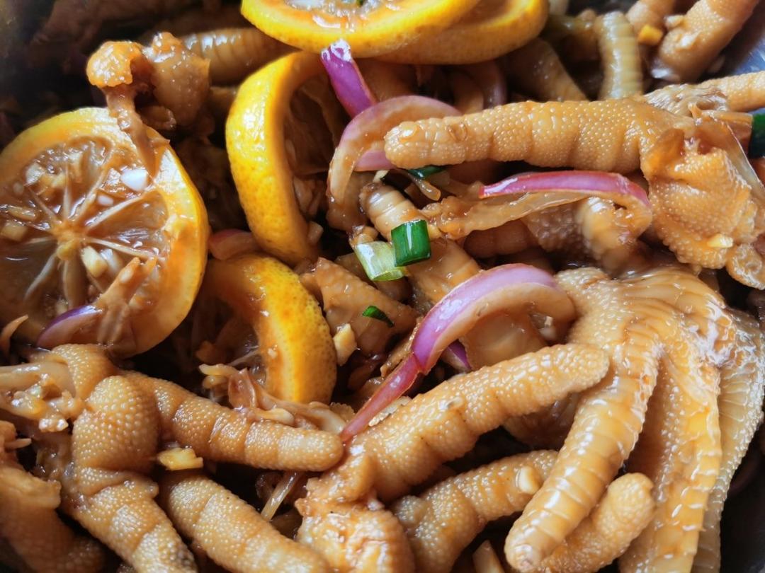 【柠檬酸辣鸡爪】自制超级无敌美味的网红鸡爪