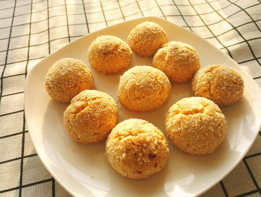 花生椰蓉小小酥（健康植物油版）