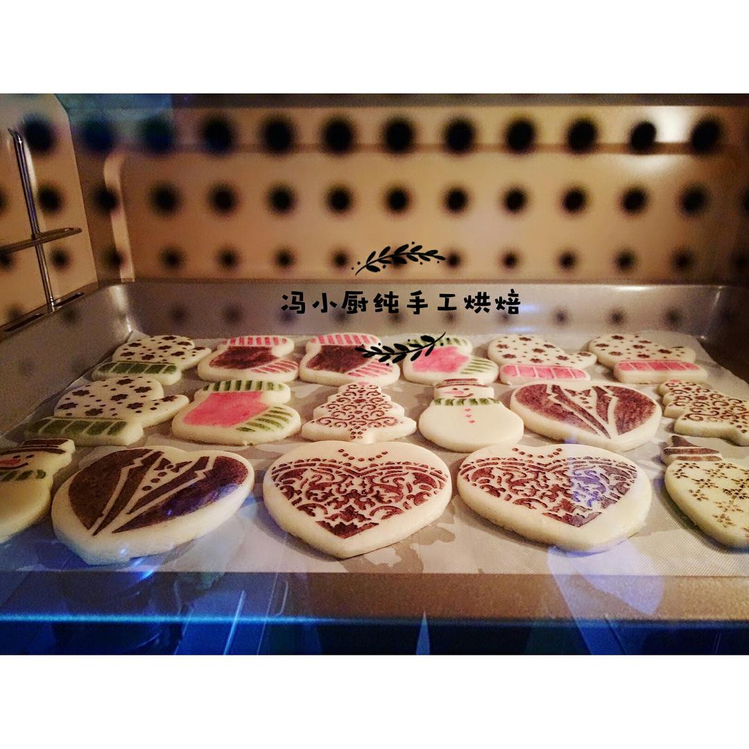 圣诞印花饼干