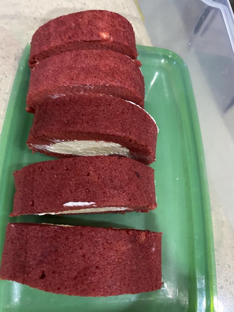 红丝绒蛋糕卷（超详细）