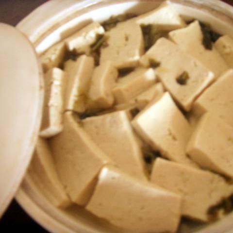 咸菜豆腐煲的做法