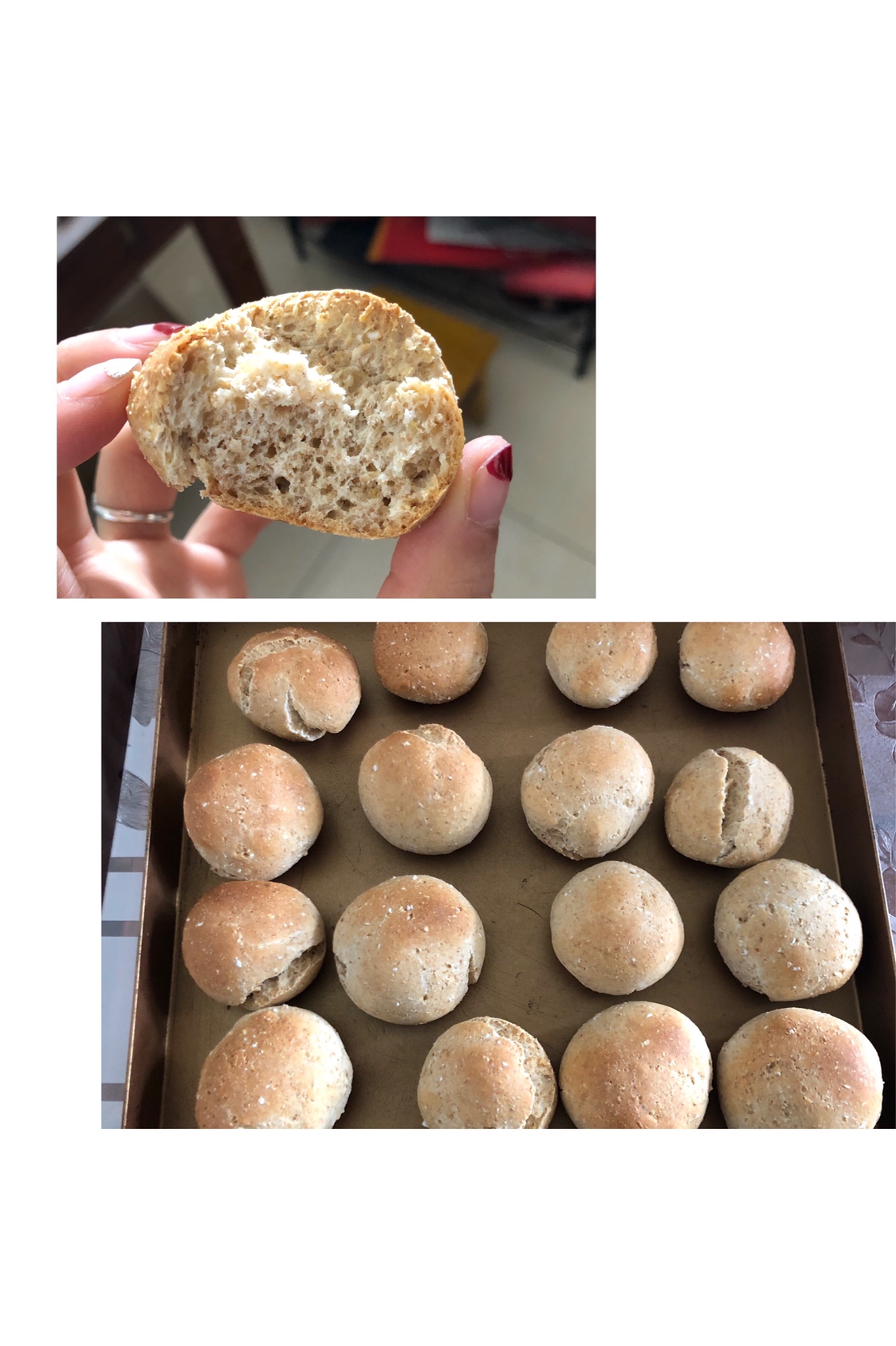 南瓜全麦/黑麦燕麦饼的做法 步骤4