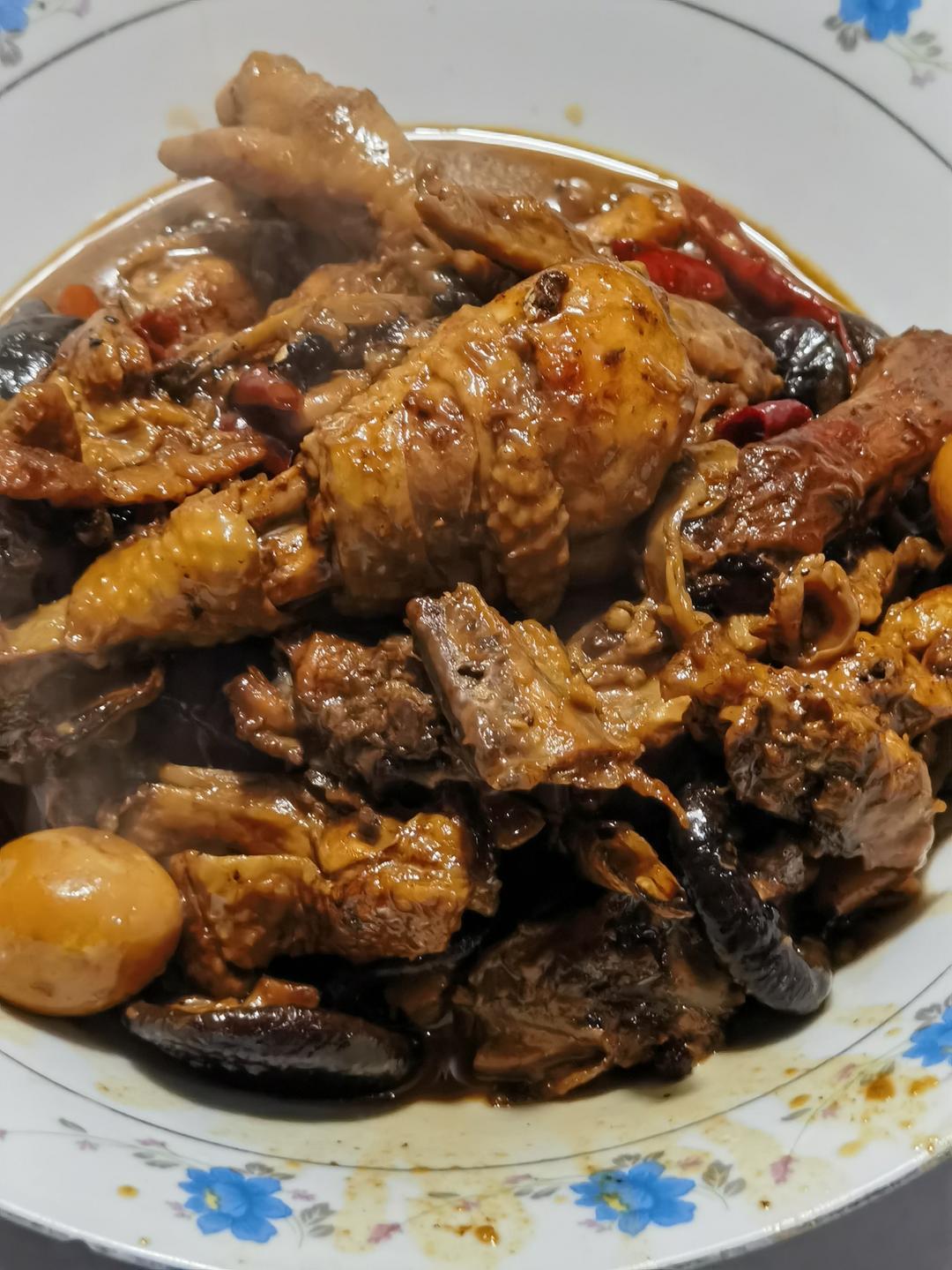家常炖鸡