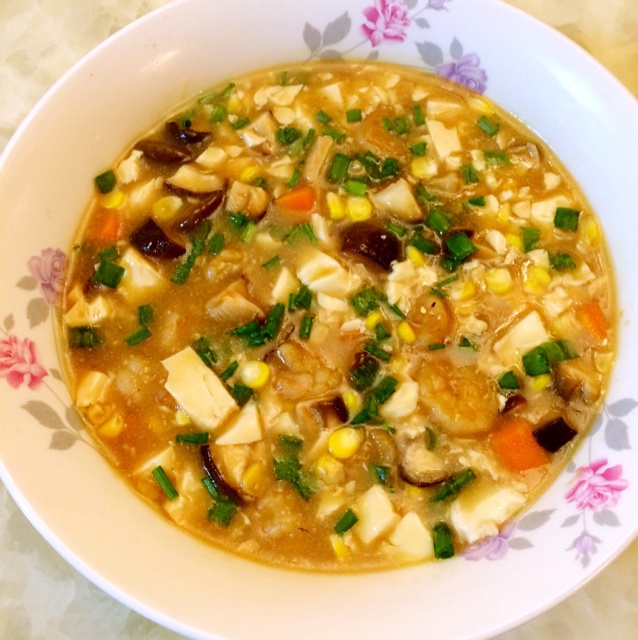虾仁豆腐羹
