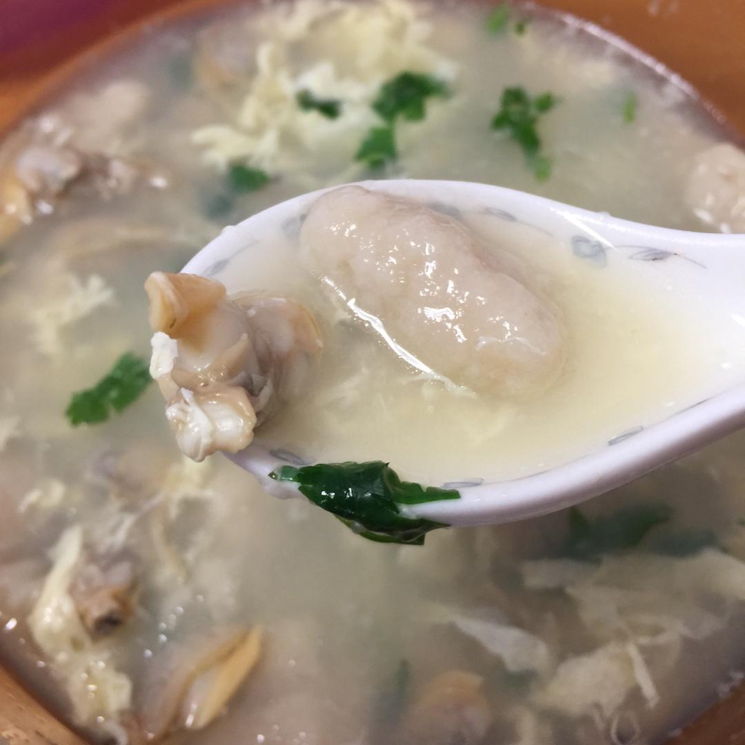 蛤蜊疙瘩汤 Cockle Soup