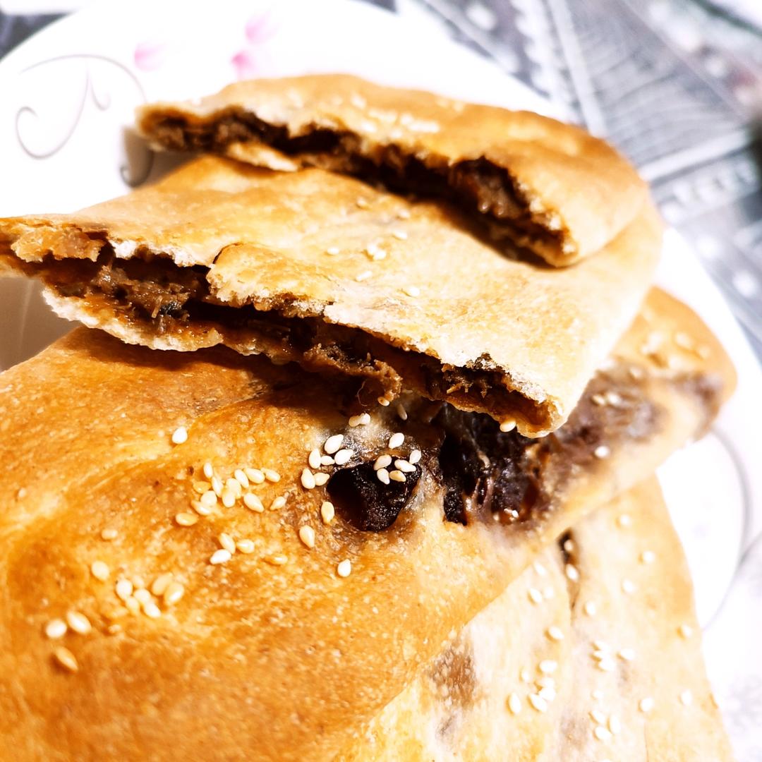 烤箱版鲜肉锅盔