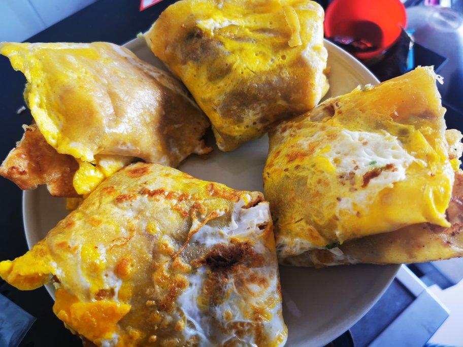 天津卫的早餐～煎饼果子