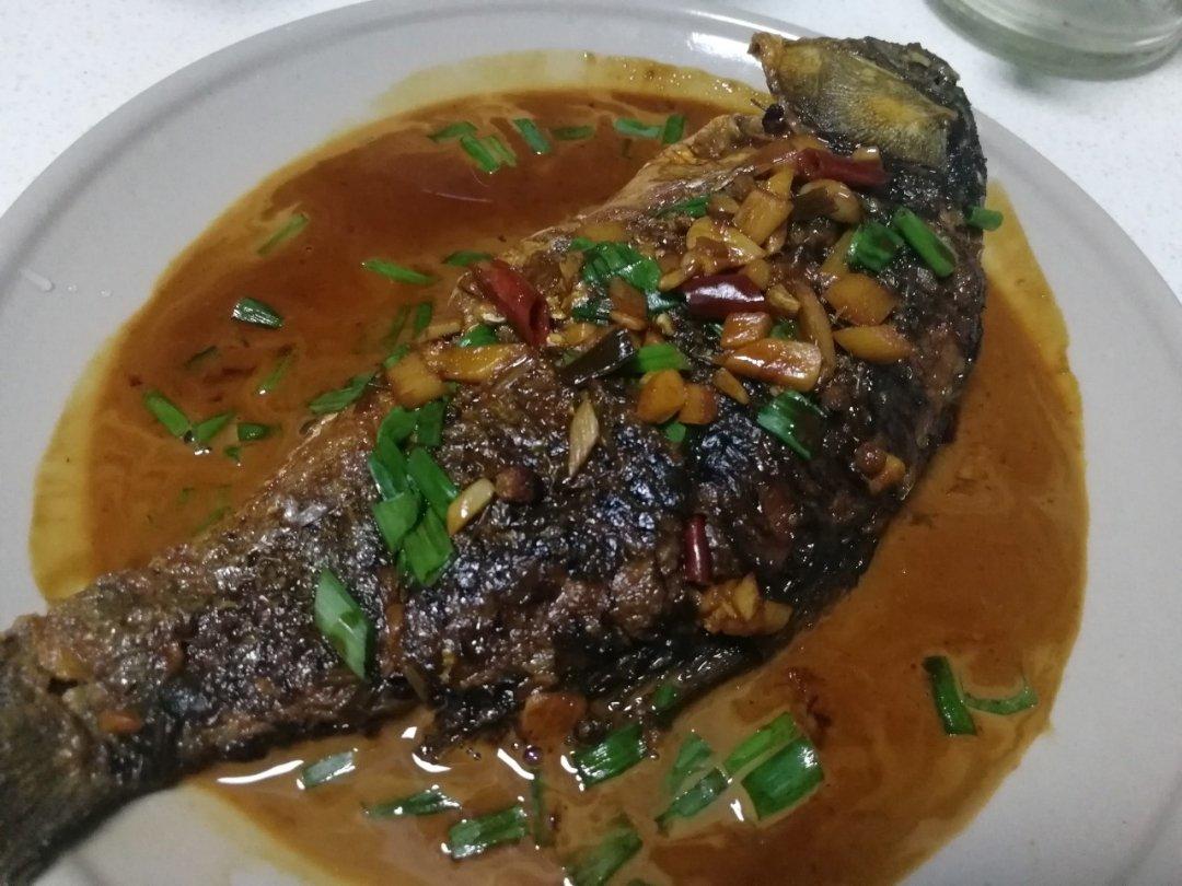 红烧鲫鱼