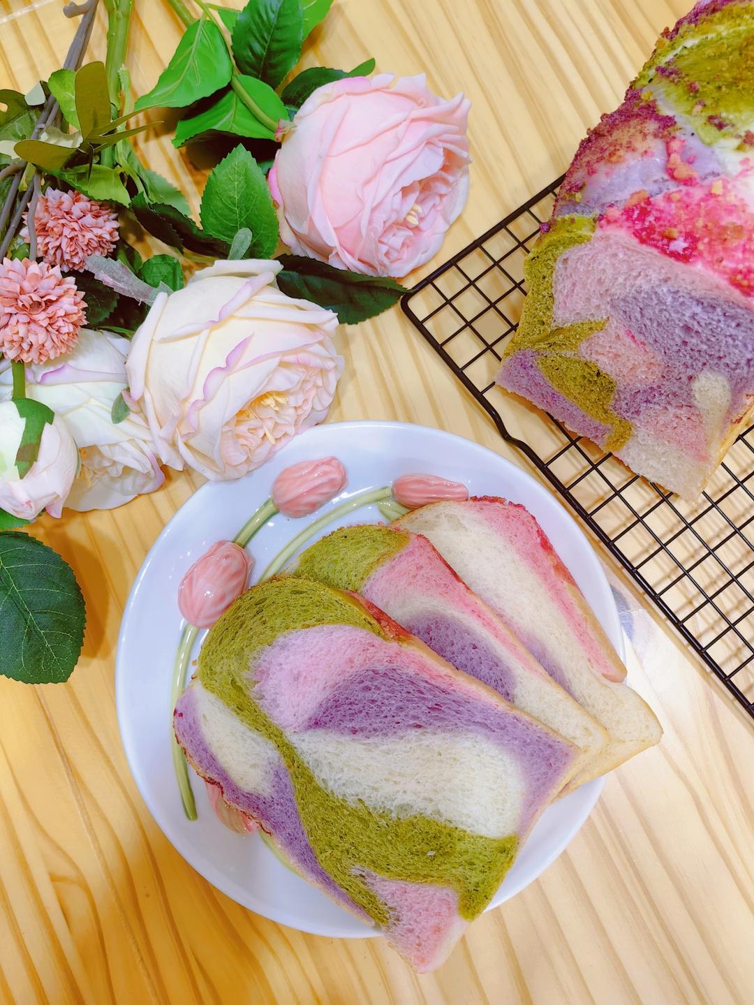 夺命软吐司(๑´ڡ`๑)超软拉丝极速方便的一次发酵吐司