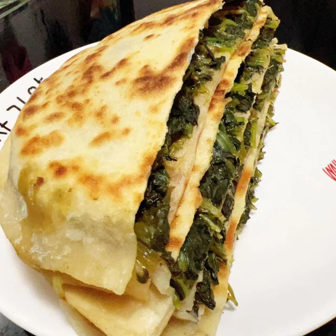 荆芥烙菜饼&菜馍的做法 步骤9
