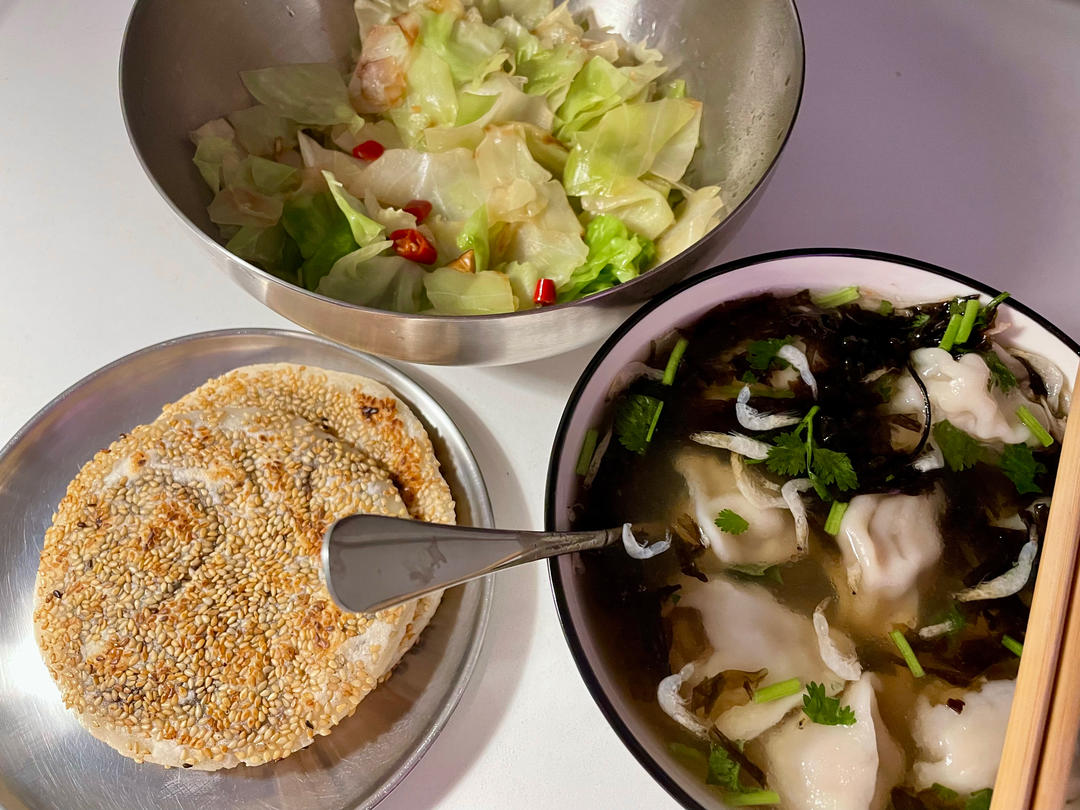 糯米豆沙芝麻饼 软糯香甜好吃到停不下来 快手面食 附细节视频详解
