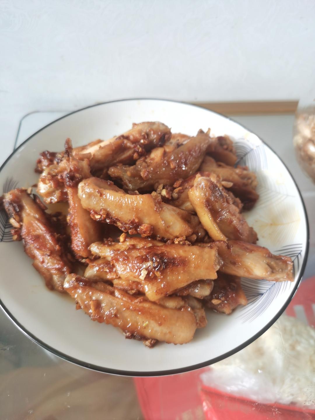 蒜香鸡翅｜孩子们的最爱