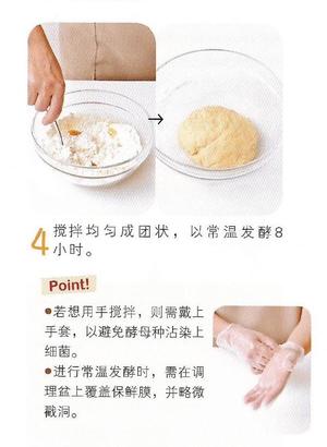 无花果干天然酵母                 (用酵母液喂养中种酵母做面包)的做法 步骤11