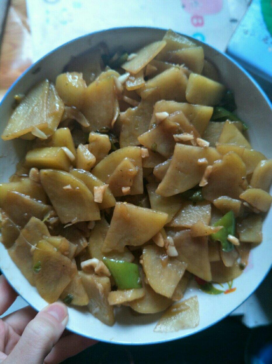 家常炒土豆片