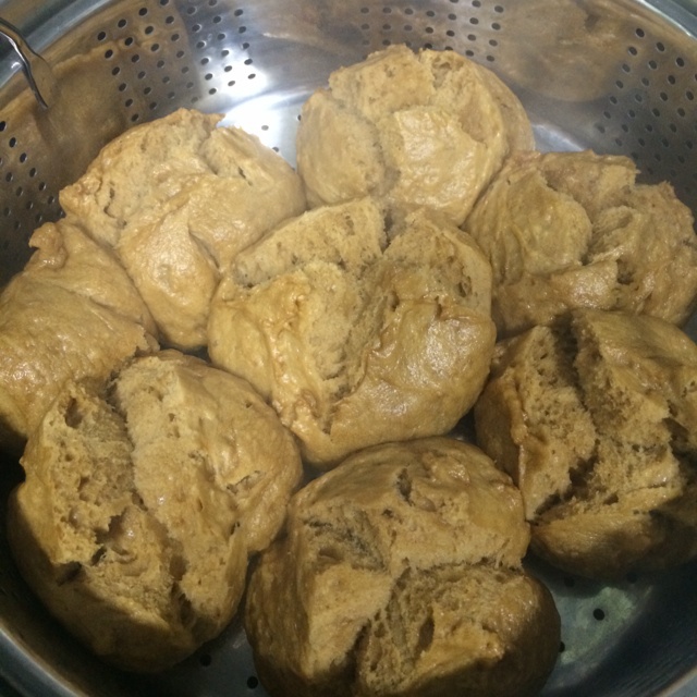 快手红糖开花馒头