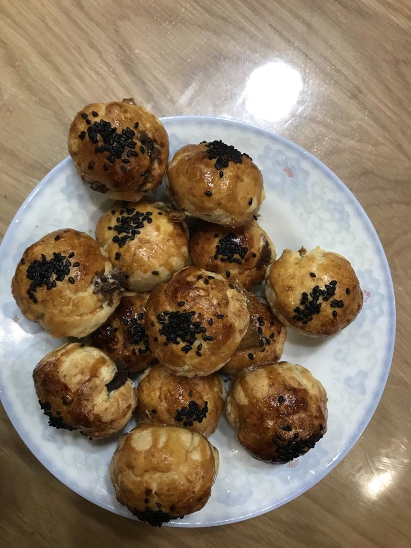 豆沙酥（蛋黄酥）
