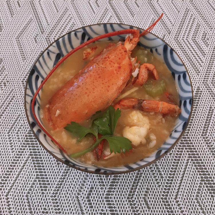 龙虾汤泡饭