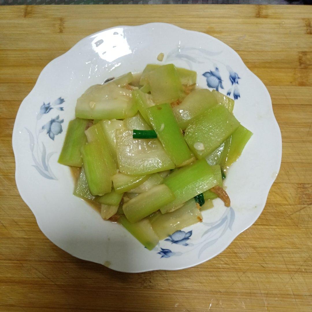 清炒蒲瓜