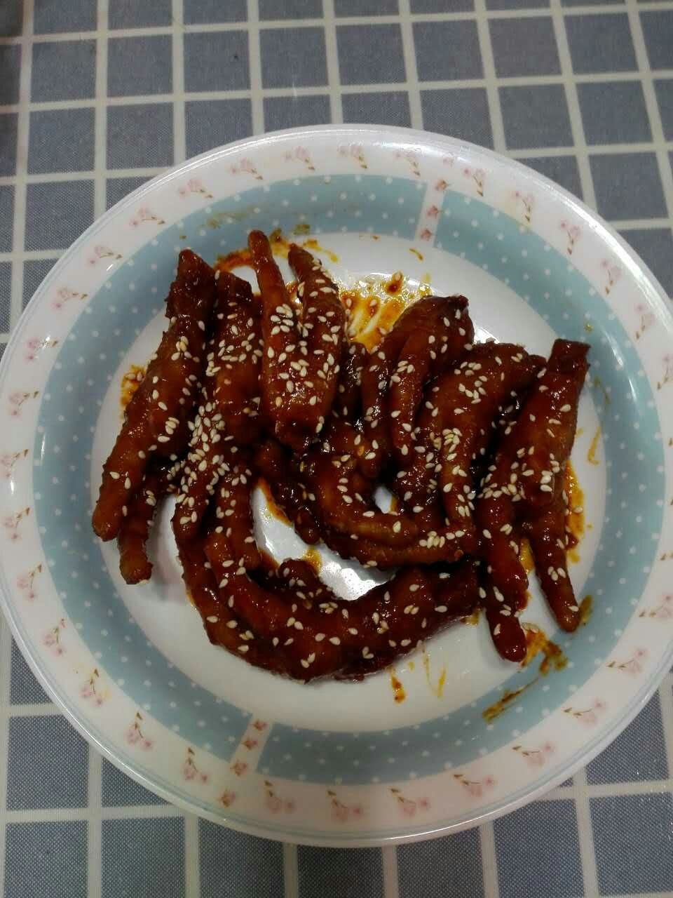 韩式辣鸡爪