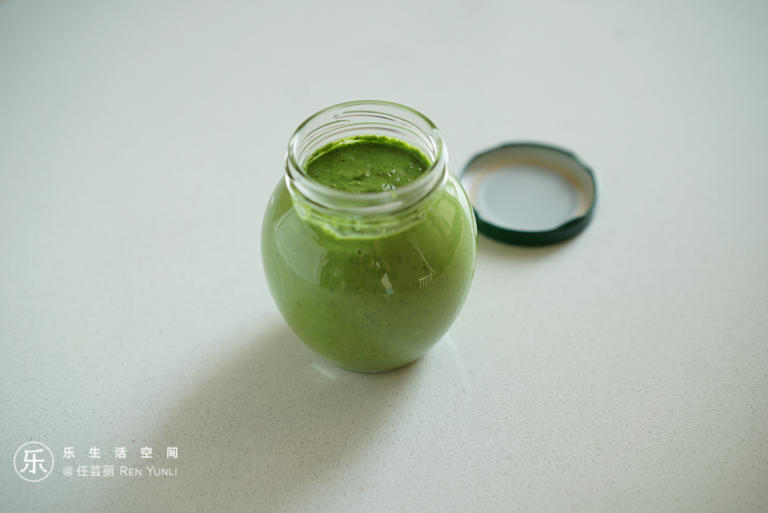 自制万用西餐酱料:罗勒青酱的做法