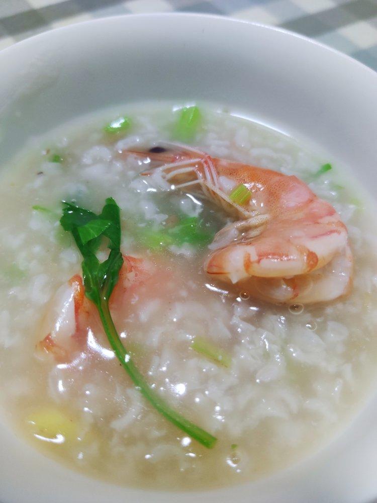 鲜虾砂锅粥