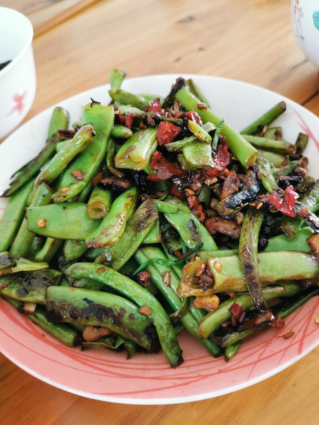 干煸豆角（素）