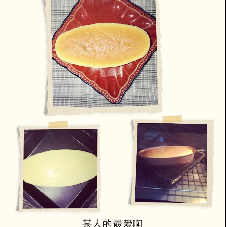 轻乳酪芝士蛋糕6寸#皮黑森林#