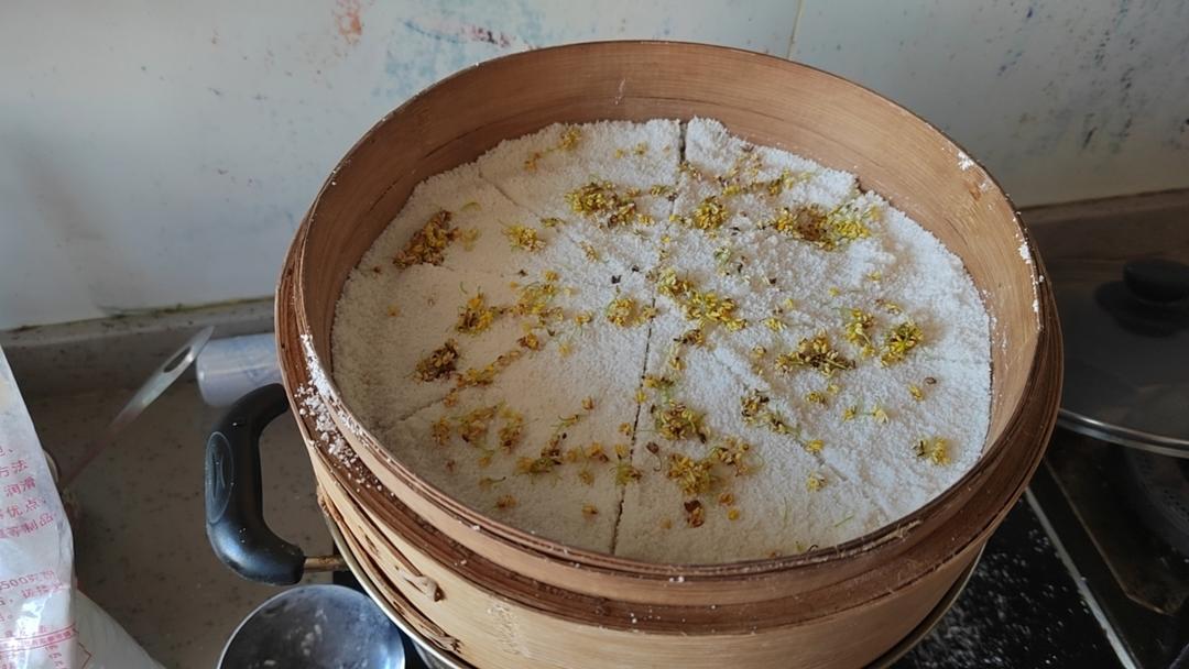 桂花糕 松糕 半小时搞定毫无难度