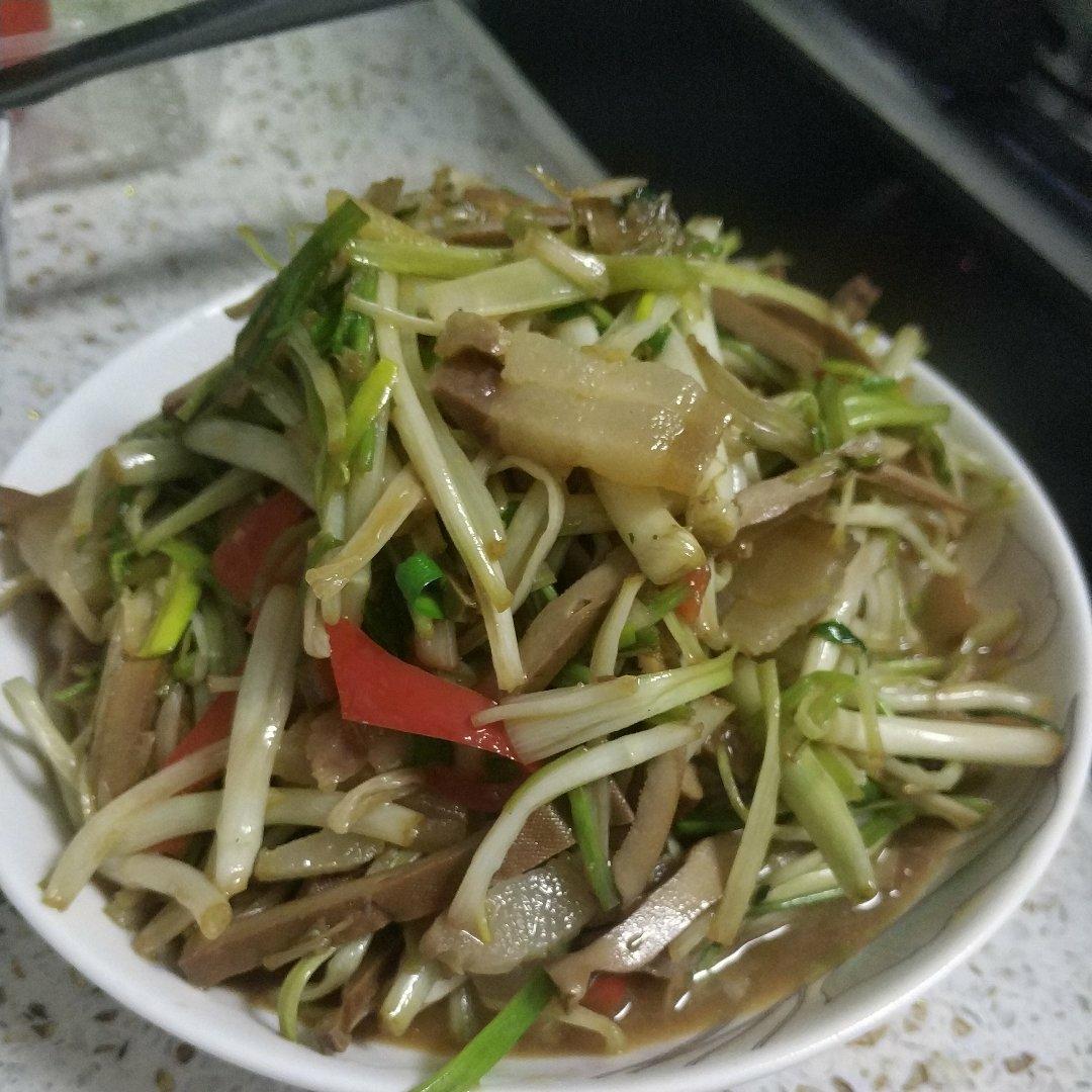 芹芽炒肉丝