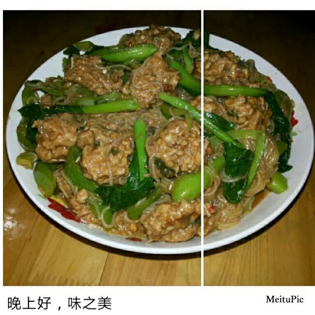 粉丝肉丸子