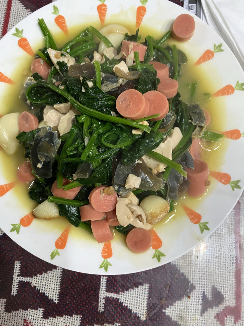 快手菜之上汤菠菜