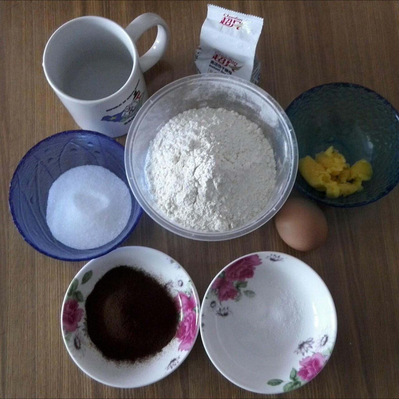东菱麦旋风面包机之咖啡椰蓉土司——苦尽甘来的做法 步骤1