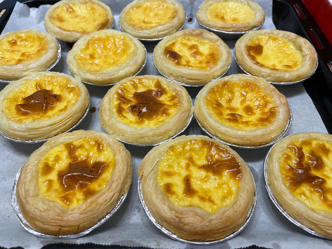 超嫩滑的葡式蛋挞(全蛋版)新手友好『秒杀KFC』