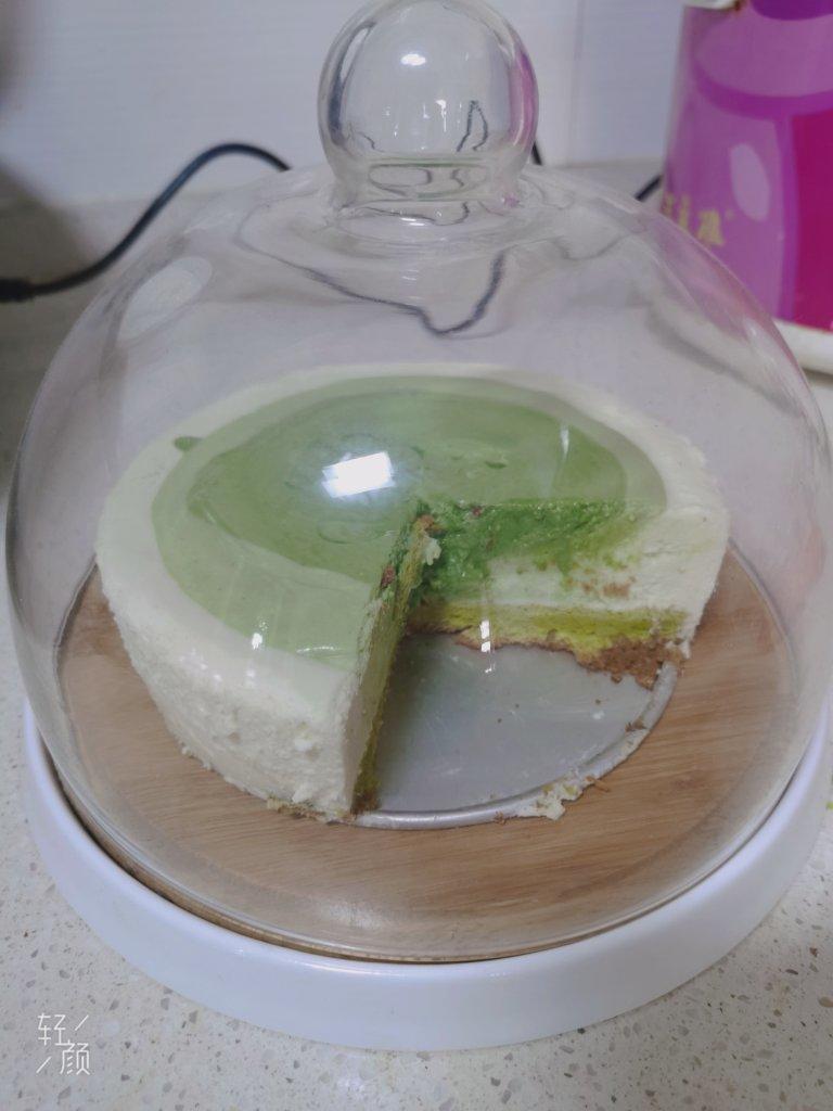 渐变抹茶慕斯蛋糕：我Amanda带着既美又作的抹茶甜点又来了！【曼食慢语】