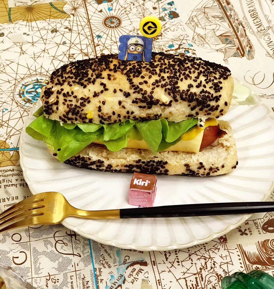 赛百味面包胚--蜂蜜燕麦面包 50%全麦 山寨版