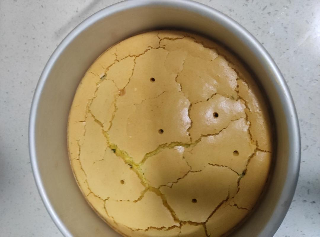 6寸/8寸葱香肉松火腿戚风蛋糕