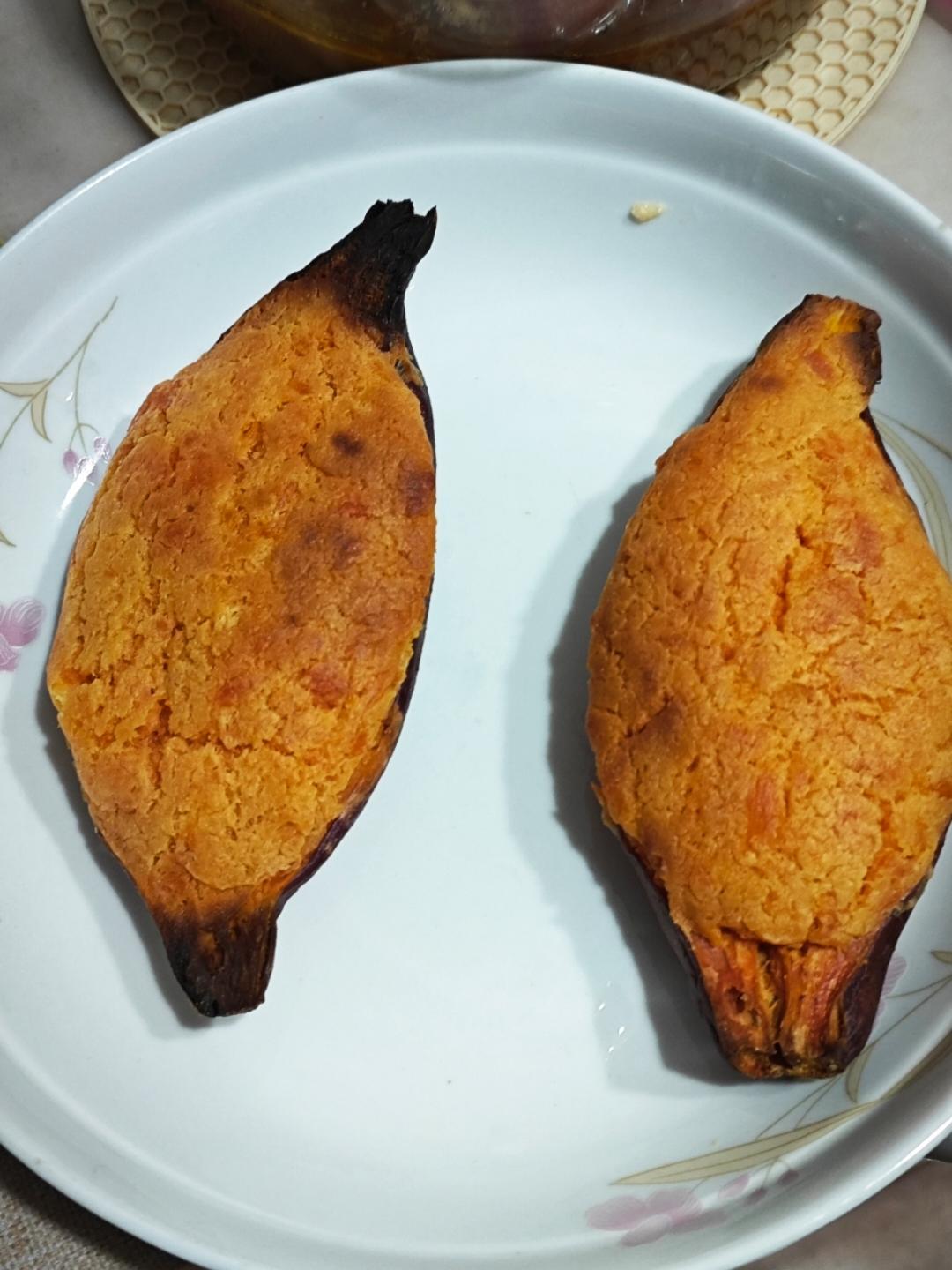 芝士奶油焗红薯