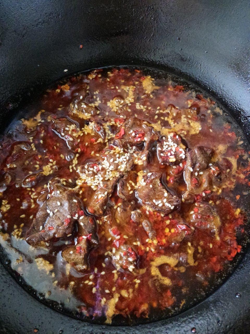 正宗湖南麻辣牛肉～