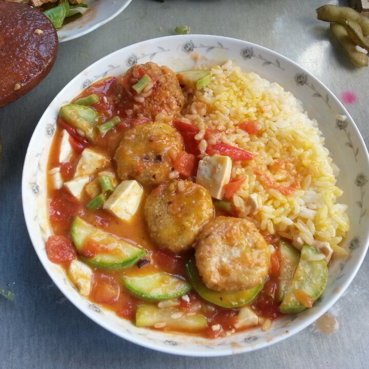 輕燉豆腐球