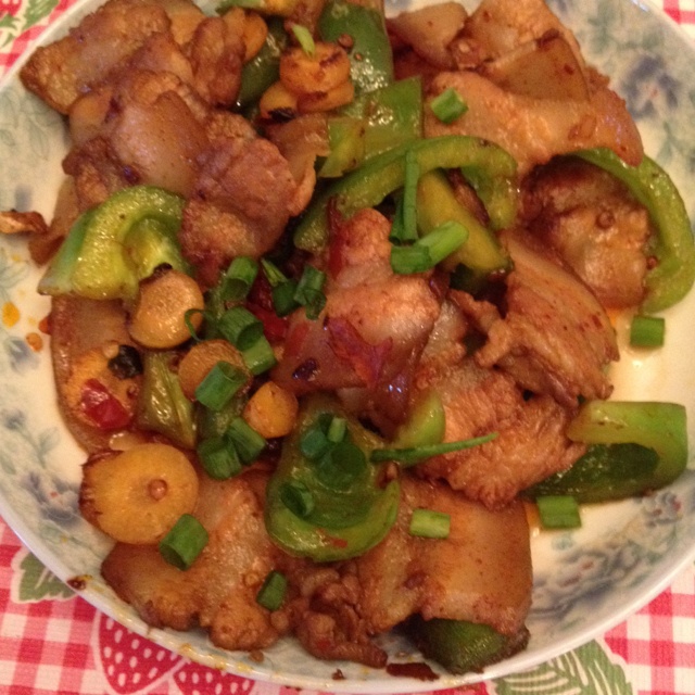 青椒回锅肉