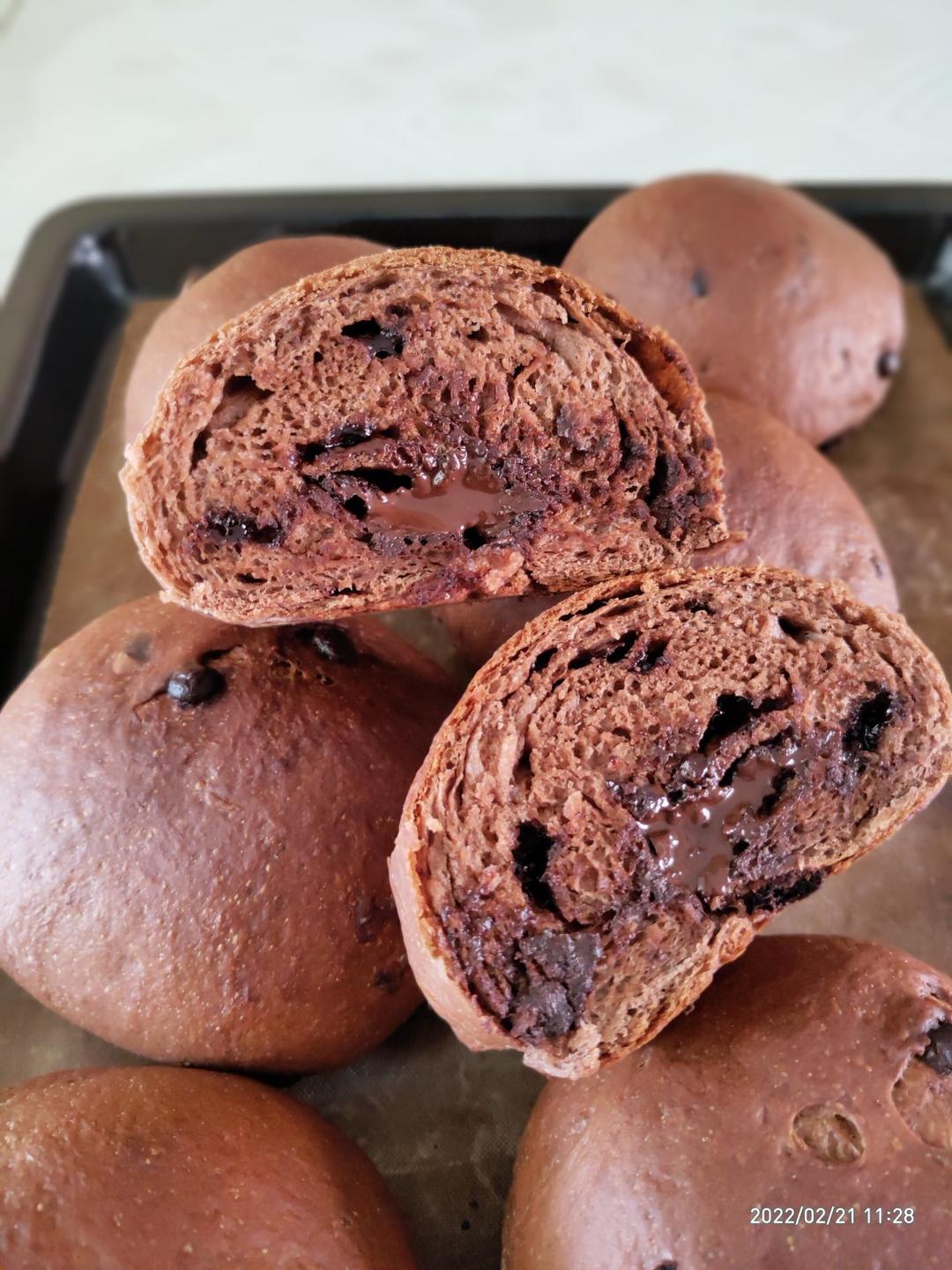 黑眼豆豆（最好吃的巧克力面包）