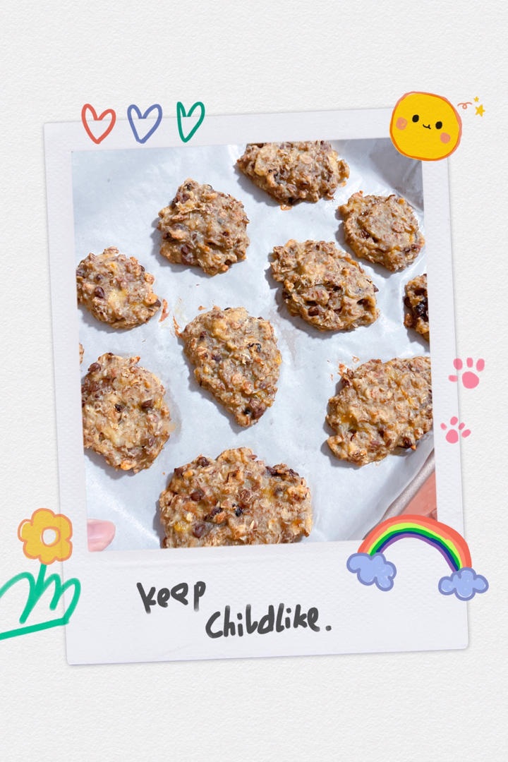 无油无糖燕麦代餐饼干