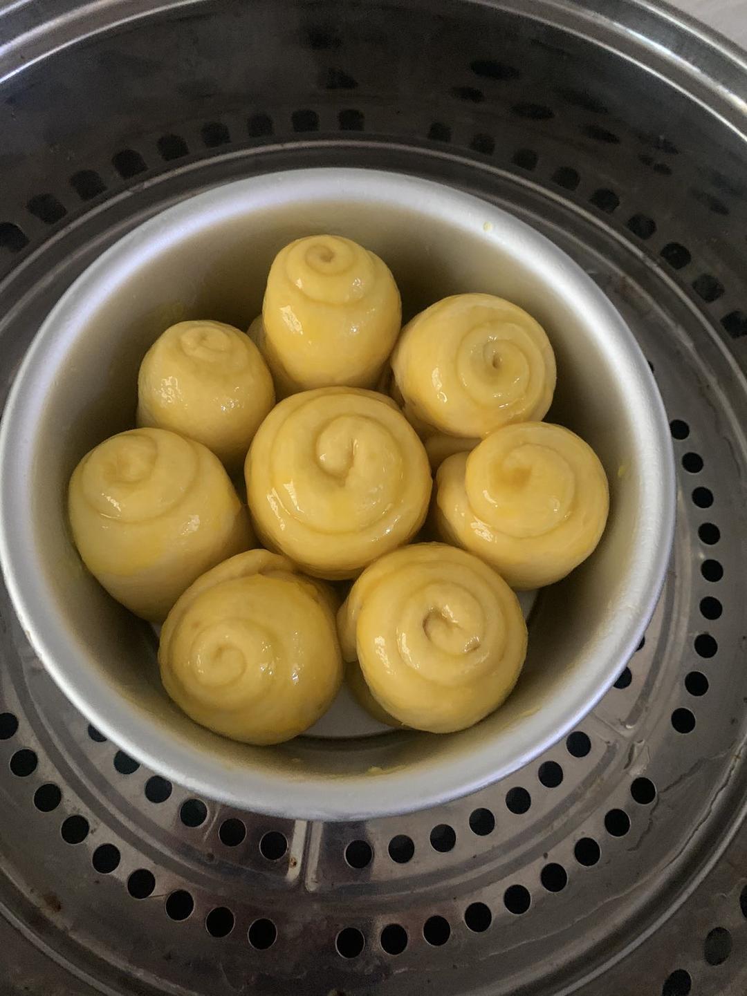 普通面粉的蒸面包