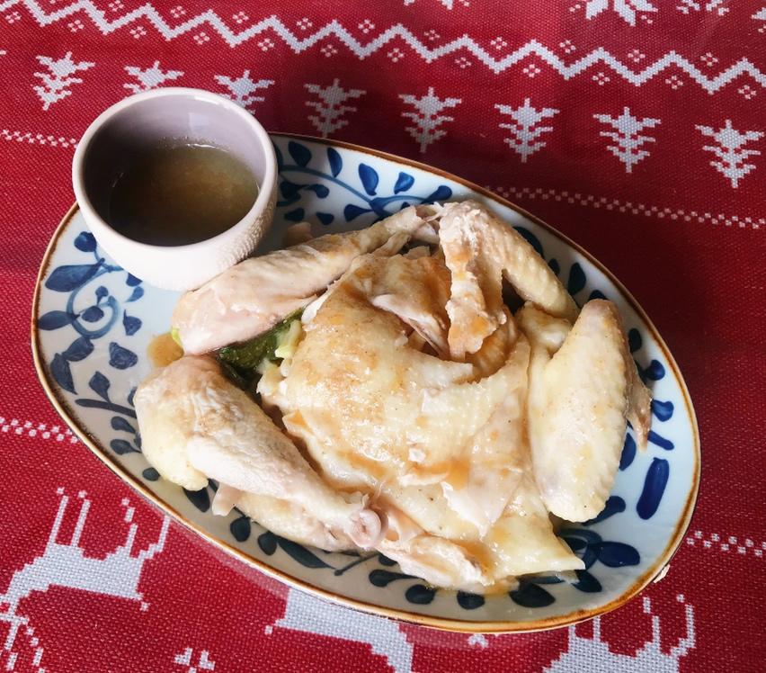 电饭煲版盐焗鸡